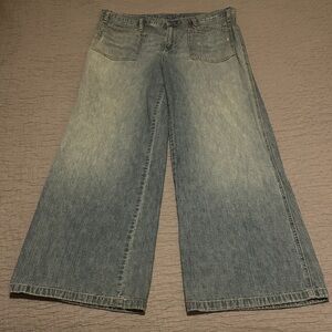 American Living Wide Leg Front Pocket Jeans